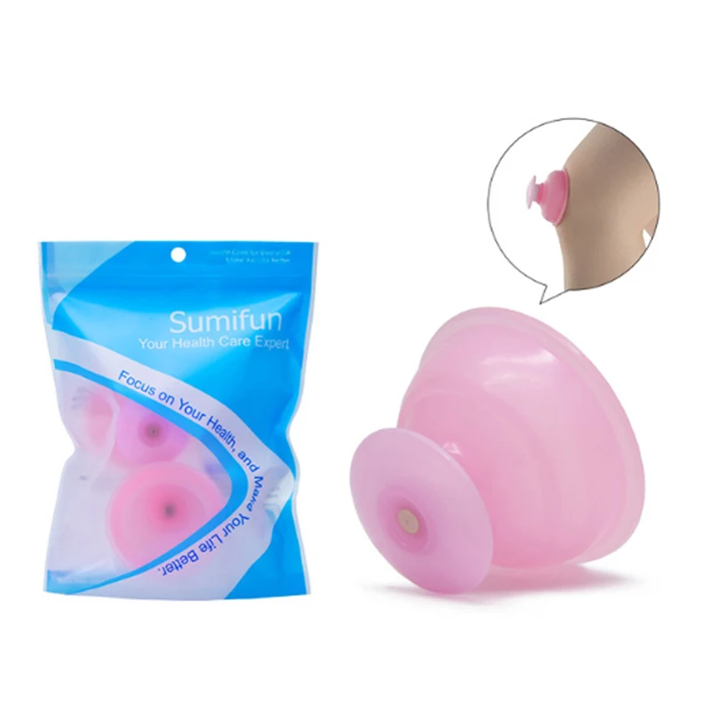 

1 Pcs Silicone Massage Vacuum Cups Anti Cellulite Cupping Family Full Body Massage Tool LDIR889