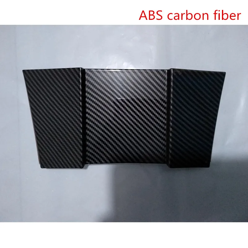 ABS carbon fiber Автомобильная центральная консоль, коробка для хранения, Qijun, украшение интерьера, декоративные аксессуары для Nissan X-Trail X Trail T32 Rogue - Цвет: ABS carbon fiber