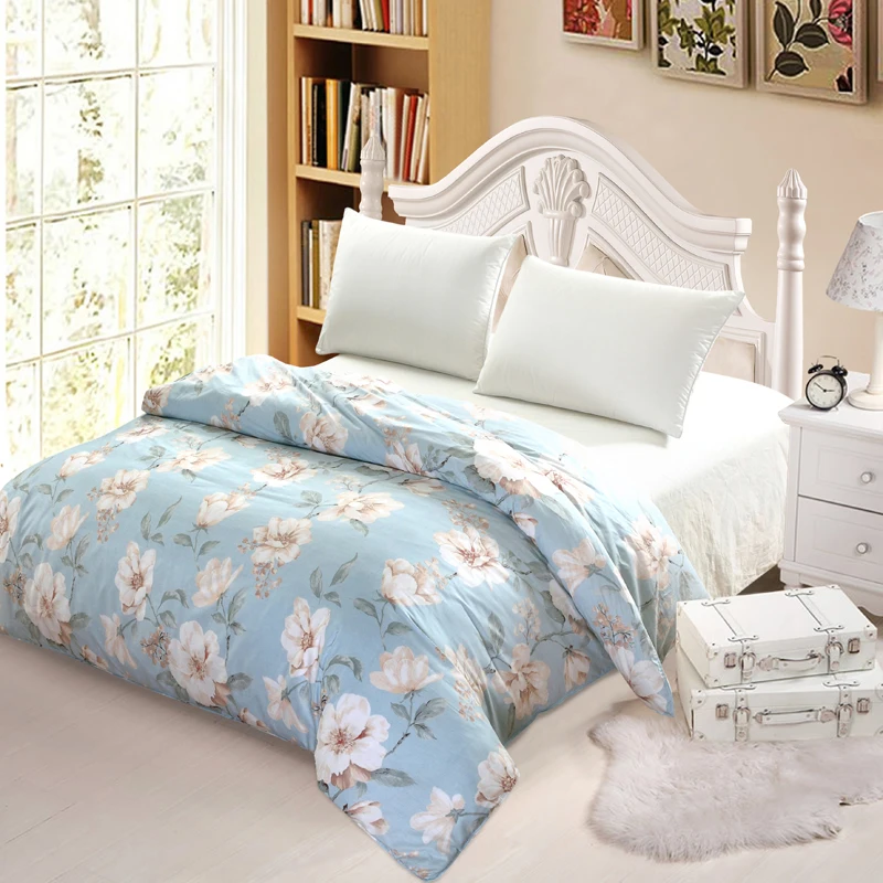 

Flower Bedding Sets 100% Cotton Bed Fitted Sheets Bedclothes Duvet Cover Sets Home Textile Full/Queen King Size