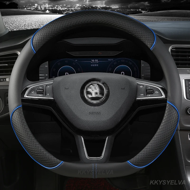 

Кожа из микрофибры для Skoda fabia 1 2 octavia 1 2 3 A3 A5 yeti roomster, превосходные автомобильные аксессуары