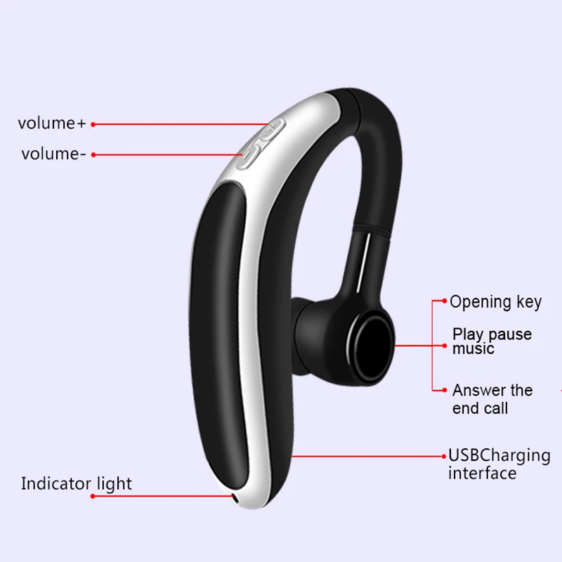 H500 tws беспроводные наушники bluetooth отпечаток пальца сенсорные HD стерео Спортивные