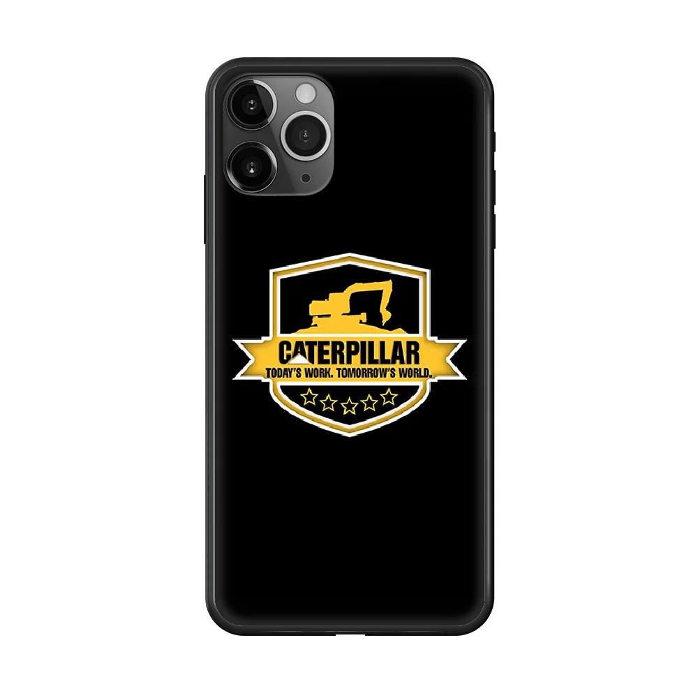 

Babaite Caterpillar logo Phone Case cover For iphone 4 4S 5 5C 5S 6 6S PLUS 7 8 X XR XS 11 PRO SE 2020 MAX black cell cover