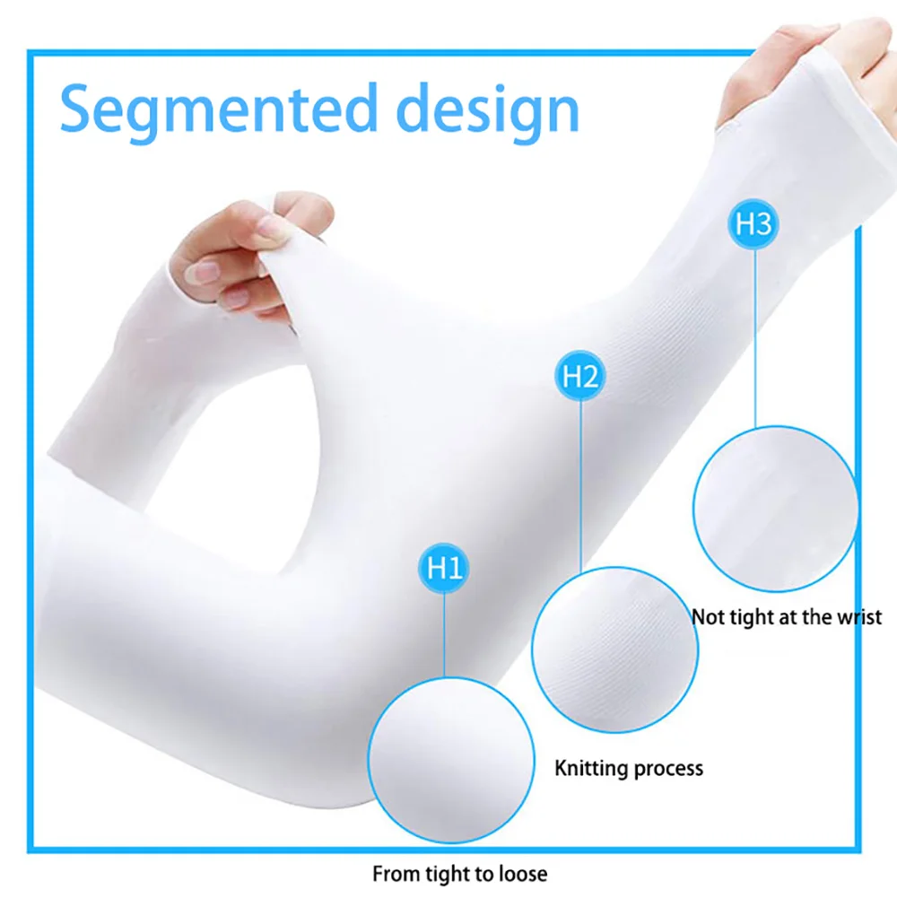 

Arm Sleeves Warmers Sports Sleeve Hand Cover Cooling Warmer Running Fishing Cycling Sun Uv Protection Volleyball Arm Sleeves