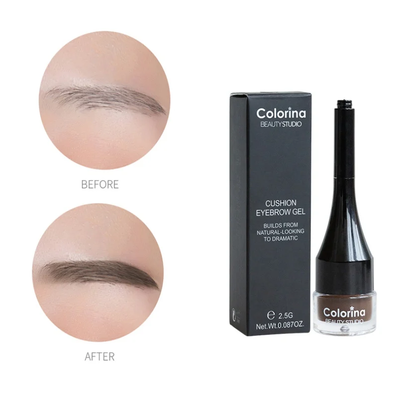 Air Cushion крем для бровей водонепроницаемый Smudge Proof легкий в цвет карандаш Крем
