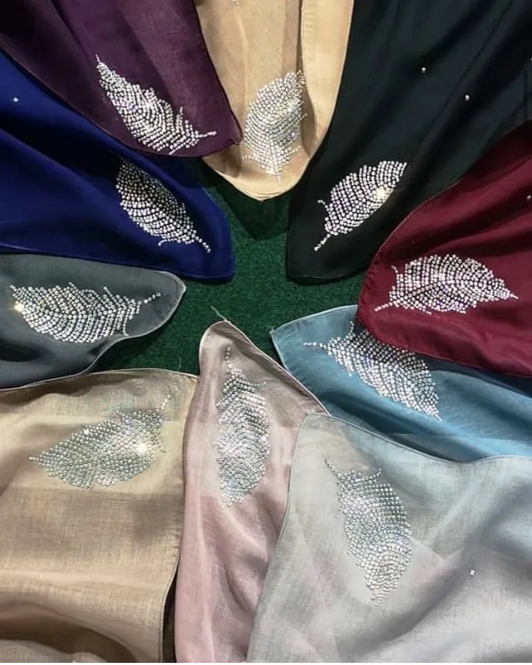

1pcs hotfix iron on rhinestone crystal diamond stones flower floral leaf trimming trim transfer motif sticker for clothing