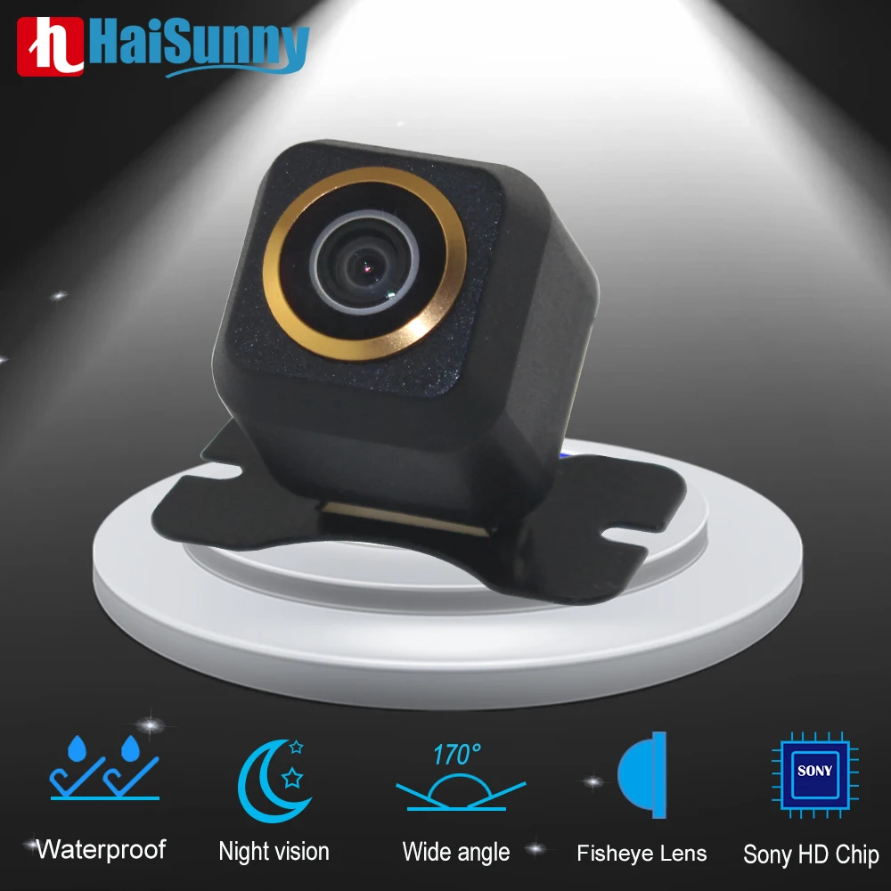 

Камера заднего вида Full HD 170 градусов широкоугольный объектив «рыбий глаз» зеркало заднего вида Направляющая линия изображения AHD CVBS ночное ...