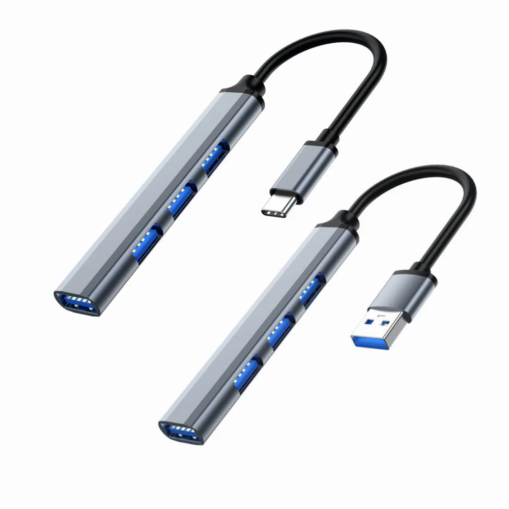 Концентратор USB Type-C 3 0 1 3/4 для Macbook Pro 13 15 Air Mi HUAWEI аксессуары ПК | Компьютеры и офис