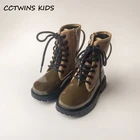 Детские ботинки челси на платформе, черные лакированные ботинки на мягкой толстой подошве, со шнуровкой, осень 2021