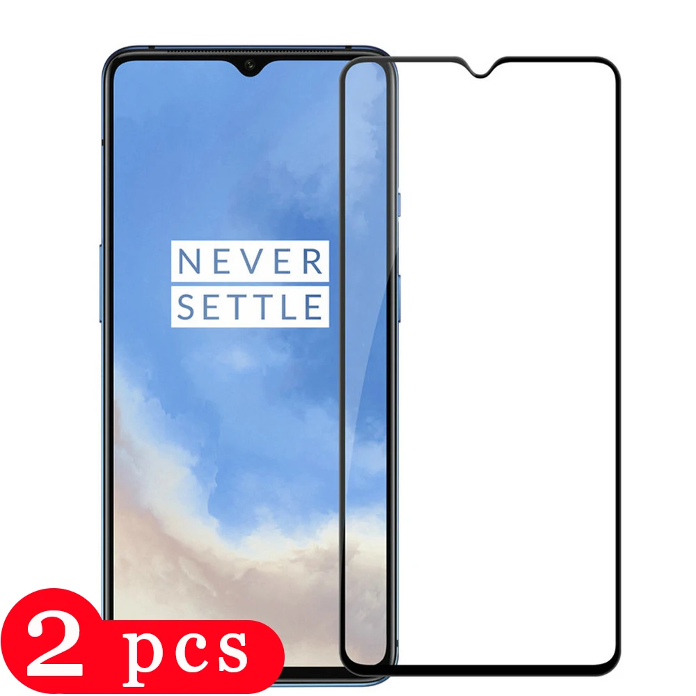 2 шт. чехол для oneplus 8 7 7t pro 6 закаленное стекло Защита экрана телефона Z защитная