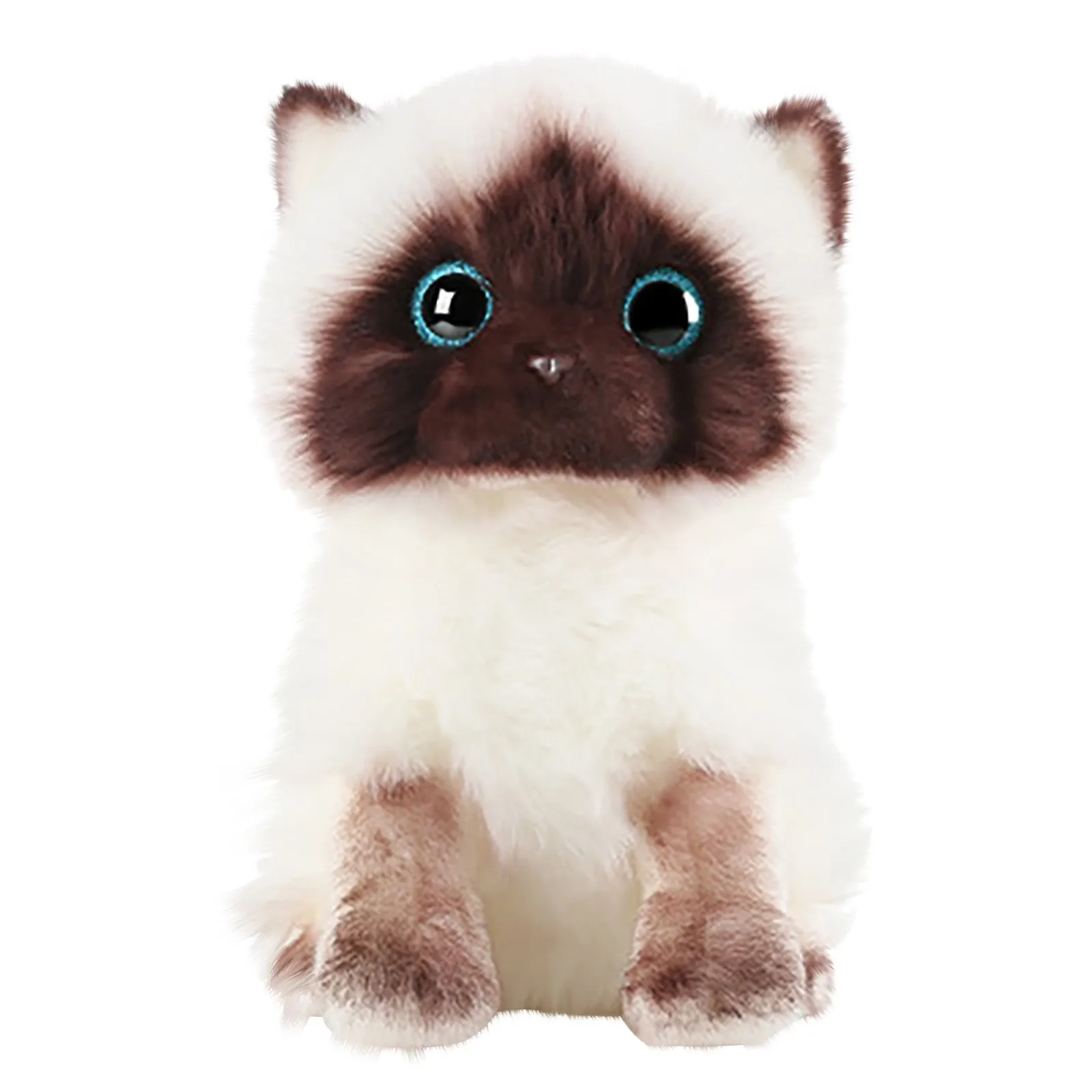 Сиамская плюшевая игрушка кошка Ragdoll домашний декор для кошек милый подарок