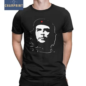 Che Guevara T Shirts Men 100% Cotton Novelty T-Shirt Round Neck Tees Short Sleeve Clothes Plus Size