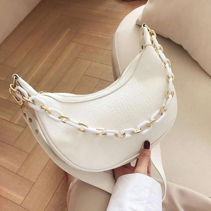 Женские сумки через плечо из искусственной кожи с каменным узором для отдыха