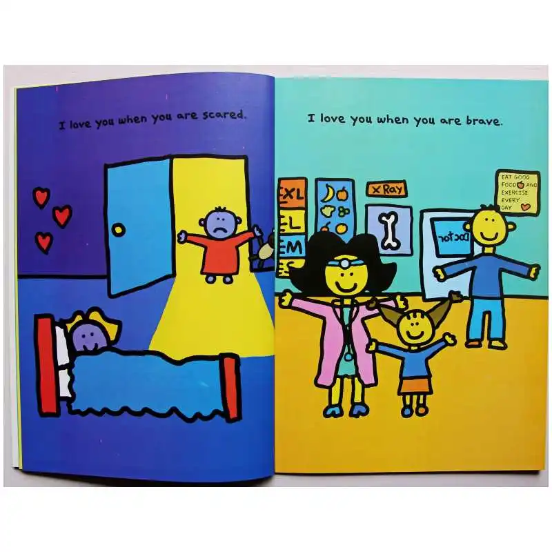 Книга с надписью I LOVE YOU тодд парр | Игрушки и хобби