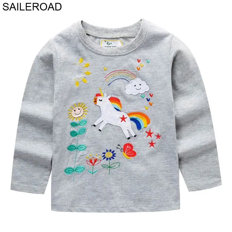 SAILEROAD/осенние Топы для мальчиков с изображением От 2 до 8 лет, машины, пожарной машины, Осенние футболки с длинными рукавами для мальчиков детская футболка для малышей с изображением Тао хлопковая одежда для малышей