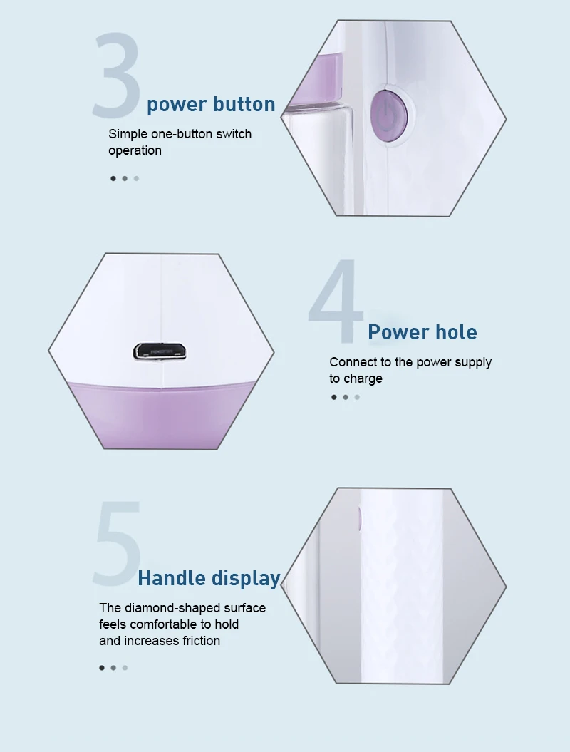 

10W Rechargeable Nano Atomization Disinfection Spray Gun 2000MAH Small Handheld Disinfection Spray ABS Wireless Atomizer