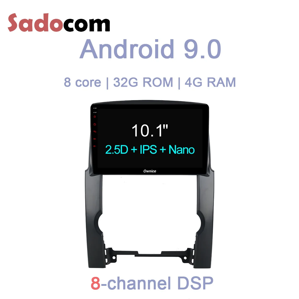 DSP 10 1 &quotAndroid 9 0 автомобильный dvd плеер 32 Гб ПЗУ 4 ОЗУ wifi bt gps карта видеорегистратор