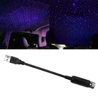 Светодиодный неоновый проектор звезд, USB лампа для создания атмосферы на крыше автомобиля, внутреннее освещение, декоративная лампа для ночника, романтического декора Галактики