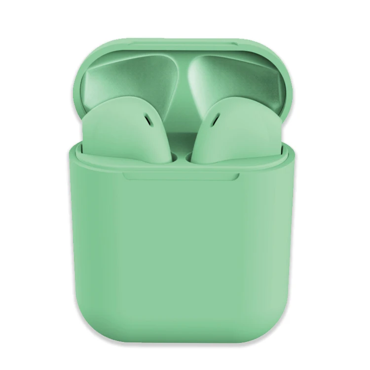 Macaron i12 tws, беспроводные наушники, Bluetooth 5,0, наушники, гарнитура,, сенсорный, всплывающие, настоящие стерео наушники, наушник для телефона