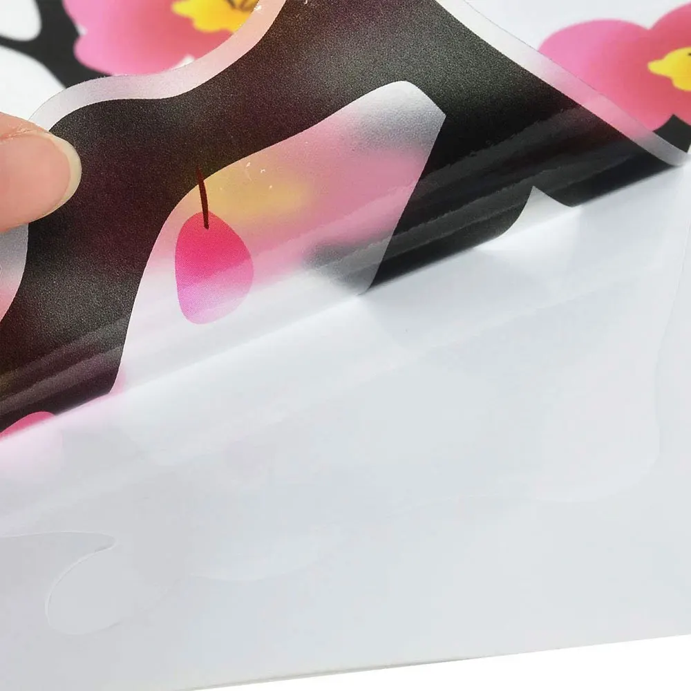 Цветы сливы детские наклейки на стену съемные для детской спальни