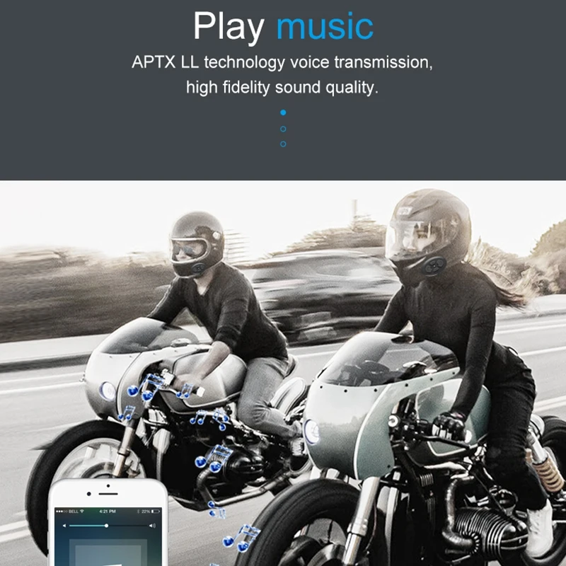 Moto шлем Bluetooth 5 0 гарнитура свободные руки наушники анти-помехи водонепроницаемый