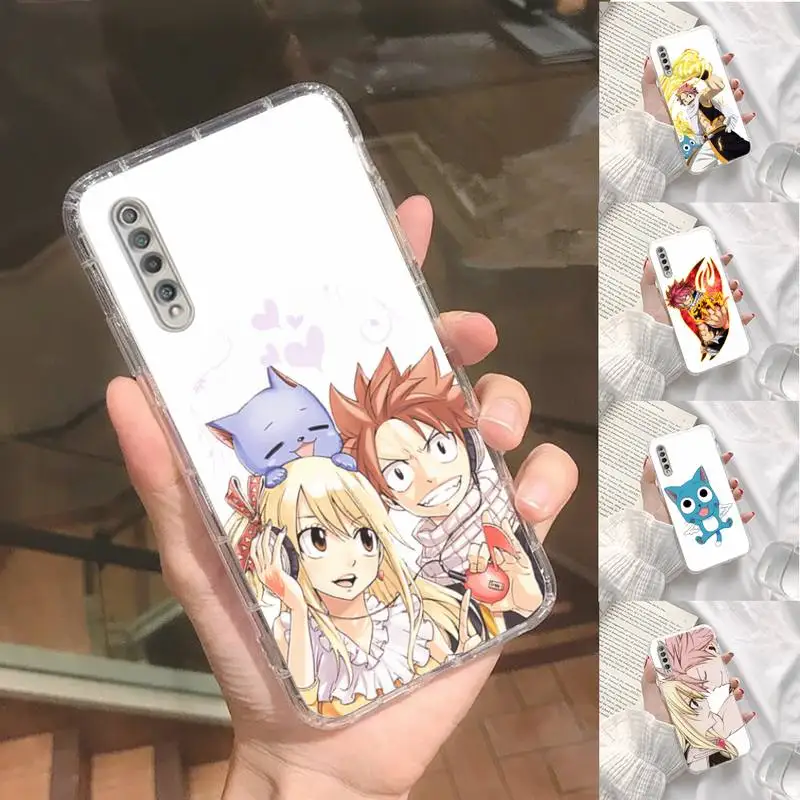 

FAIRY TAIL Phone Case Transparent For Xiaomi Redmi note 3 9 7 4 8 8T 10 CC9E 11ULTRA T lite PLAY pro 4G 5G