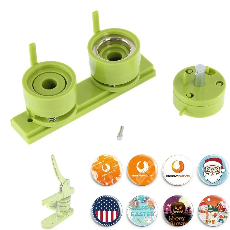 

Button Badge Maker Machine Mold 25mm 32mm 37mm 44mm 58mm Interchangeable Die Punching Mould For DIY Button Maker Badge Machine