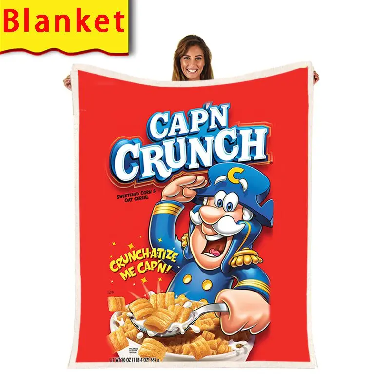 

captain crunch hoodie sweatshirt 3d print men harajuku pullover funny pants winter jacket streetwear shirt anime clothes blanket