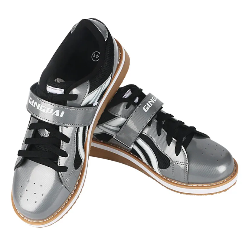 Кожаные Нескользящие кроссовки для тяжелой атлетики|Штангетки| |