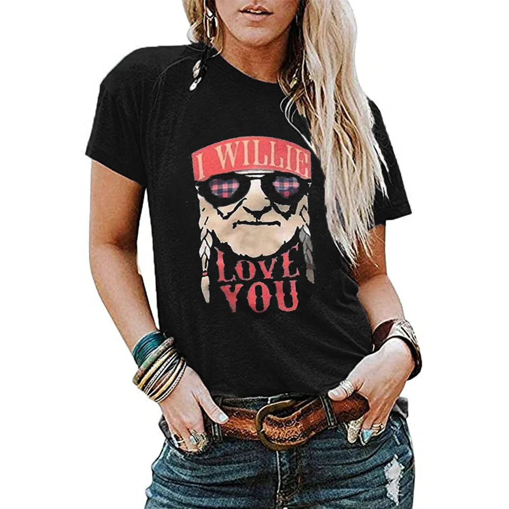 

I Will Love You Shirts Streetwear Aesthetic Tops Plus Size Casual Womens Clothing 2020 Graphic T Shirts Thanksgiving