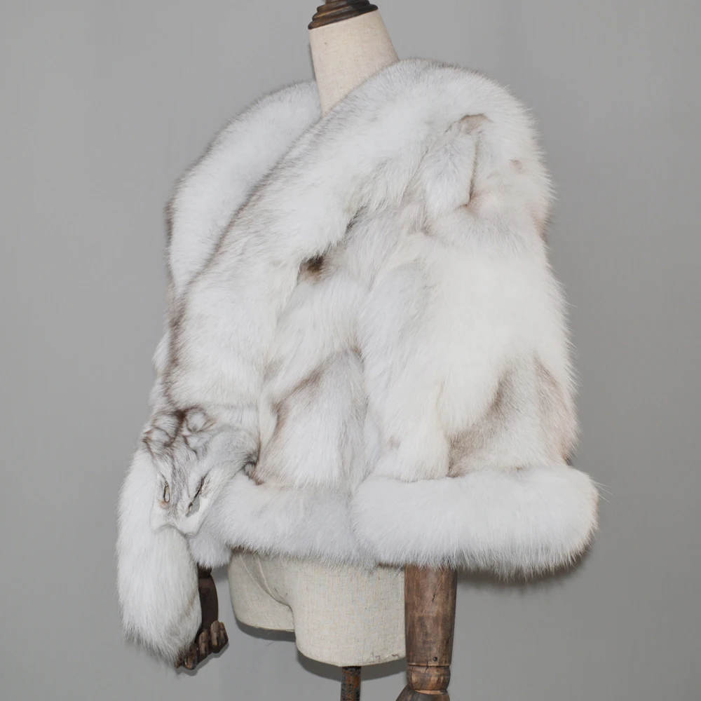 Женская зимняя куртка с лисьим мехом новинка 2020 модное женское пальто из