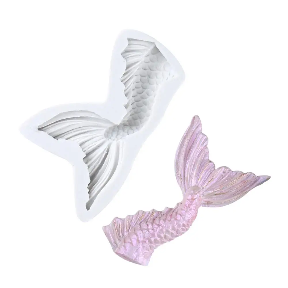 Формы для торта с хвостом русалки силиконовая форма украшения инструменты