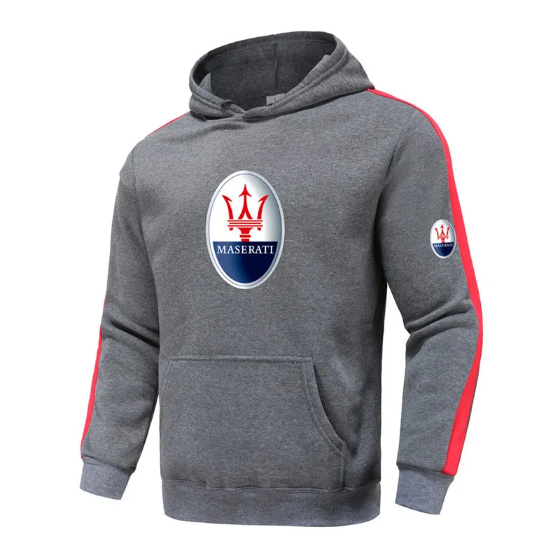 

C12 spelling terms hoodie Maserati printed fleece sweatshirt men and women spring and autumn casual pullover sportswear men
