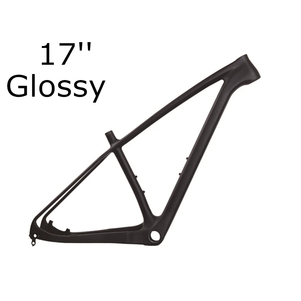 17inch Glosyy Sobato горный велосипед-Рама велосипедная команда углеродный MTB велосипед - Цвет: 17inch Glosyy