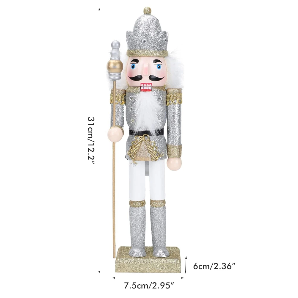 Деревянный гайковёр украшение для рождественской вечеринки | Дом и сад