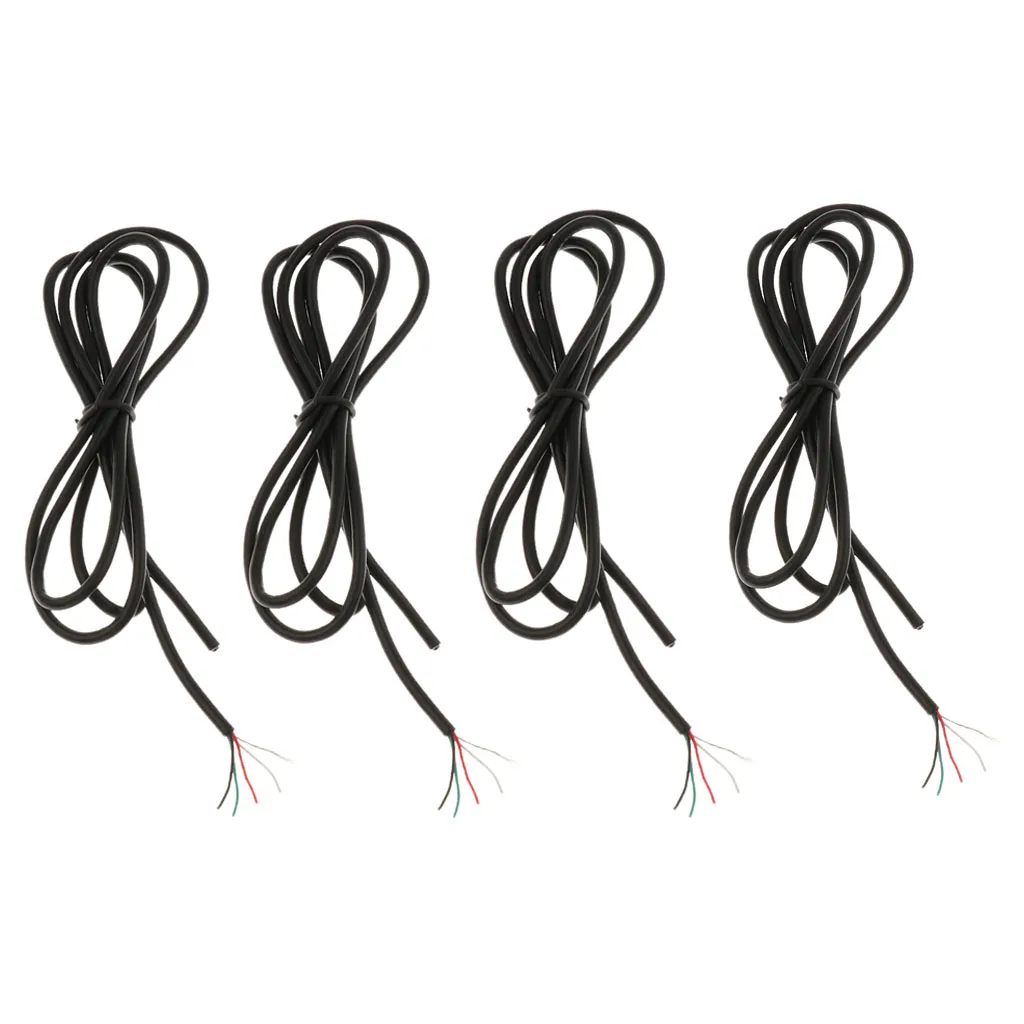 4 шт. Внутренняя схема подключения провода для Электрогитары бас Запчасти