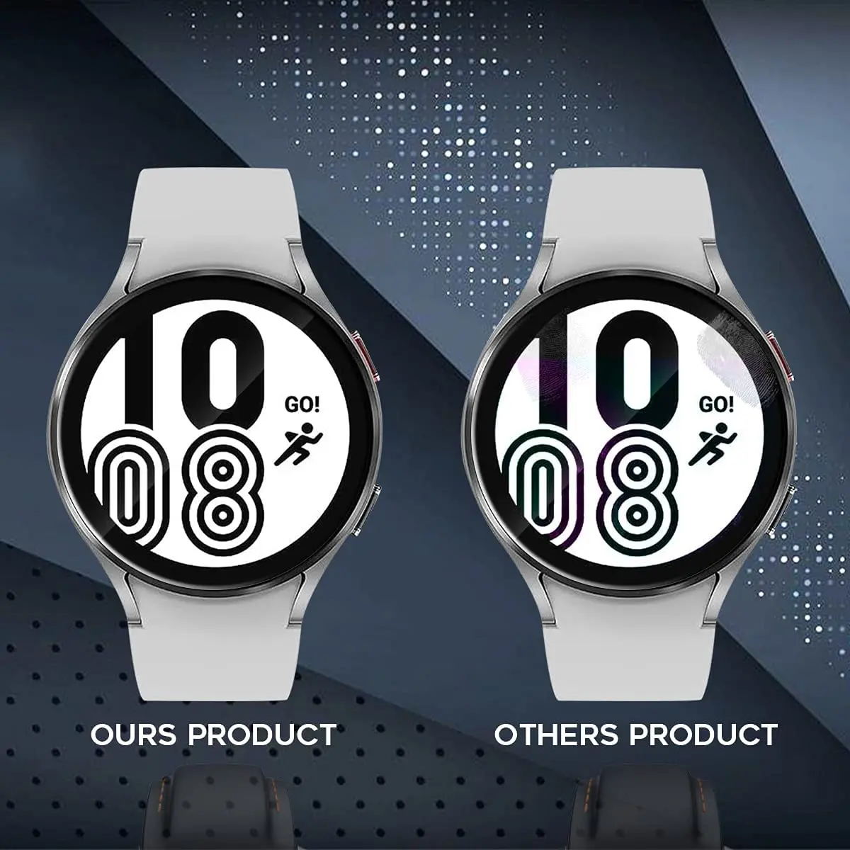 Tempered Glass For Samsung Galaxy Watch 4 44mm 40mm Watch4 Classic 46mm 42mm Accessorie HD Clear Hydraulic Film Screen Protector