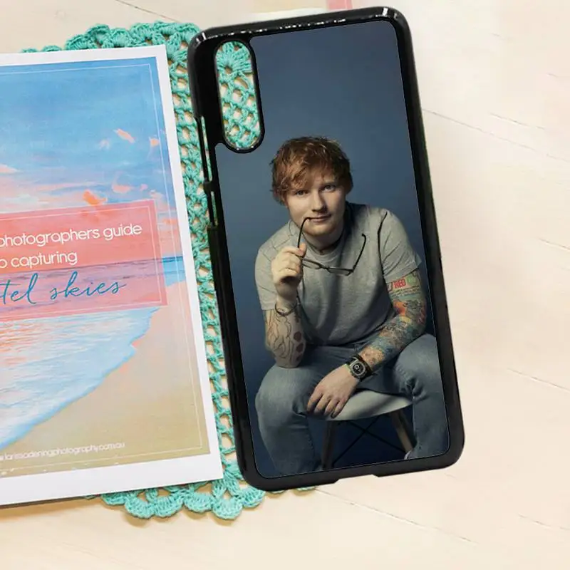 

Ed Sheeran Englland famous singer high quality Phone Case funda PC for iPhone 11 12 pro XS MAX 8 7 6 6S Plus X 5S SE 2020 XR