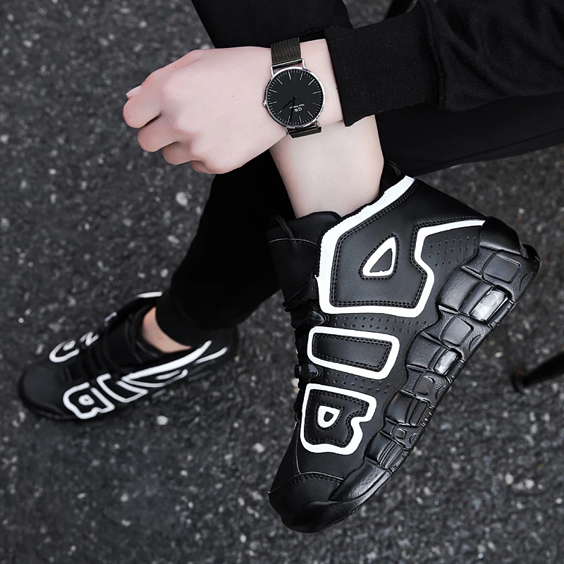 

Mens Casual Shoes 2021 Spring New fashion Non-Slip Shoes Air Cushion Outsole Shoes Wear-Resistant Increased Shoes Color Matching