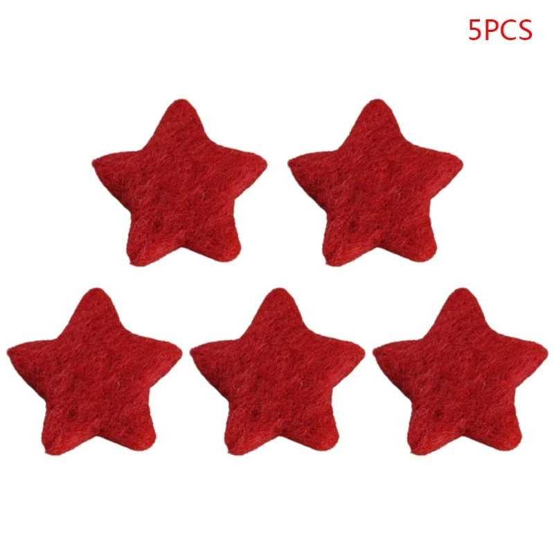 

5Pcs Newborn Photography Props Baby Wool Felt Stars Photo Shooting Accessories