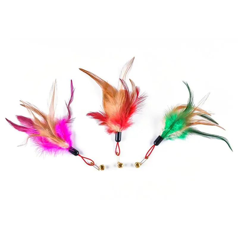 

Игрушка-Дразнилка для кошек с искусственным пером, 1 шт.