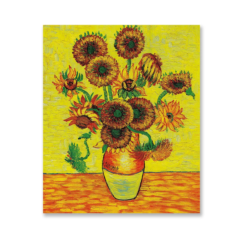 

Diy Diamond Painting Cross Stitch Icon Crystal Diamond Gift Mosaic True Diamond Embroidery Rhinestones Sunflowers Van Gogh