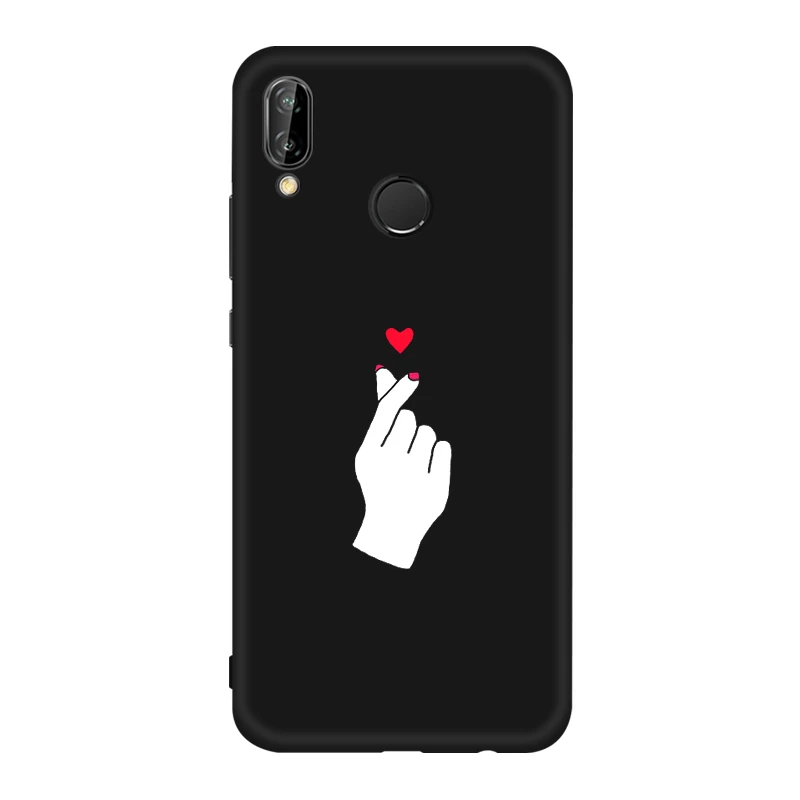 Черный чехол с узором для huawei Y9 Y6 Y7 Pro Y5 Prime чехол Защитный чехол для huawei Y5 Y6 Y7 Prime Y9 - Цвет: 17