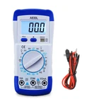 Цифровой мультиметр A830L с ЖК-дисплеем, амперметр постоянного и переменного тока, вольтметр, тестер, измеритель, Электрический Ручной цифровой мультиметр, амперметр, мультитестер