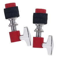 2 set hi hat clutch for hi hat cymbal alloy jazz percussion accessories red