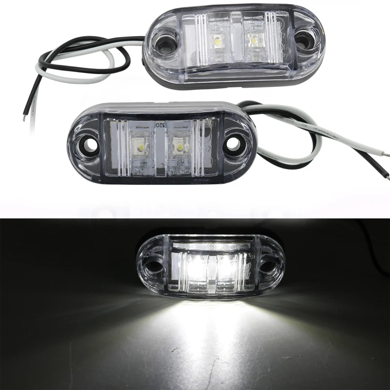 2 шт. 2LED боковой габаритный светильник s автомобильные Внешние огни