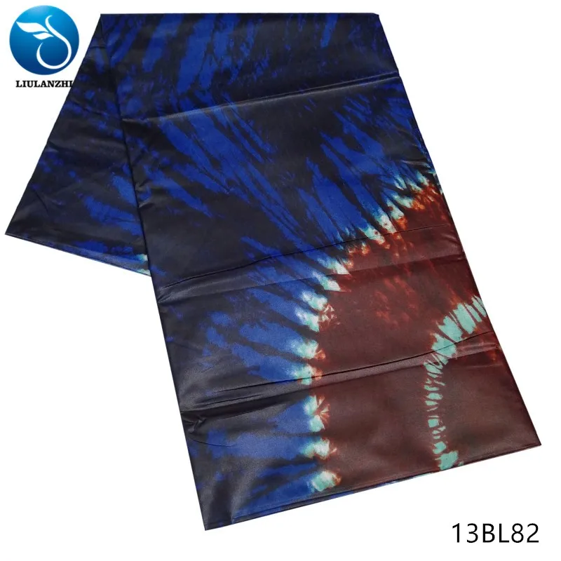 

LIULANZHI bazin nigerian dyed polyester fabric tissu for dress party 2019 cheaper riche brocade fabrics 13BL74-91