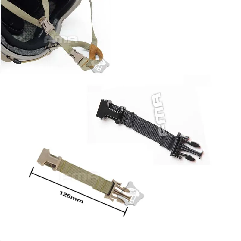 Аксессуары FMA удар морской MICH удлинитель подбородка ремешок Tan DE/BK|Шлемы| |