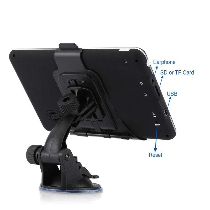 Автомобильный Gps-навигатор 7 дюймов четырехъядерный процессор 256-8 ГБ голосовое