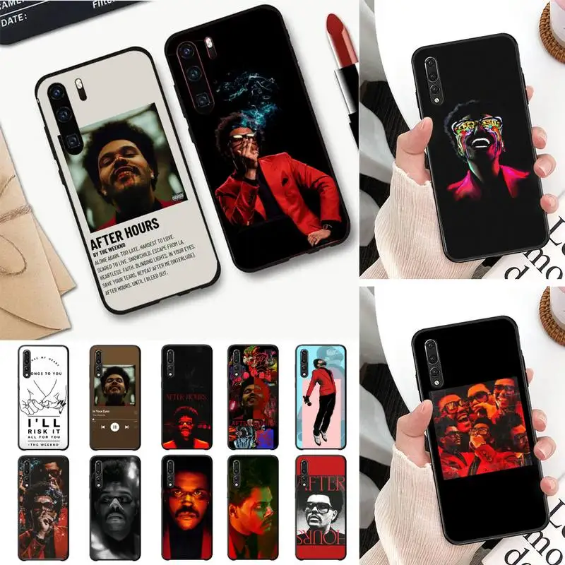 

Чехол YNDFCNB Weeknd для телефона Huawei P30 plus P8 lite P9 lite, задняя крышка для Psmart P20 pro P10 lite