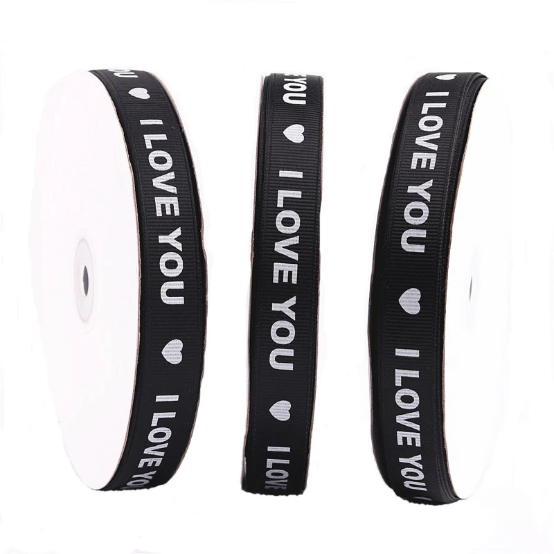 5 ярдов/фотоальбом с надписью love свадебные украшения ленты в рубчик сделай сам